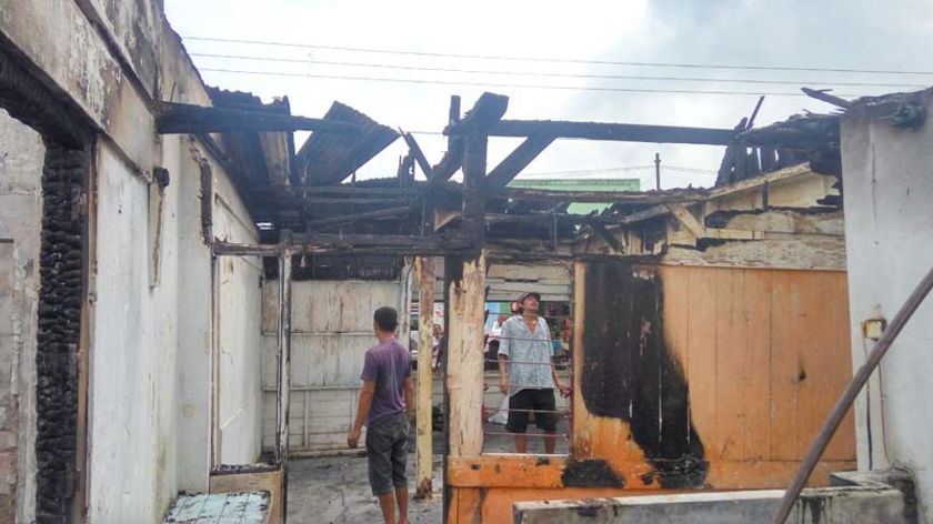 Ditinggal Lomba Agustusan, Dua Rumah di Sokaraja Hangus Terbakar