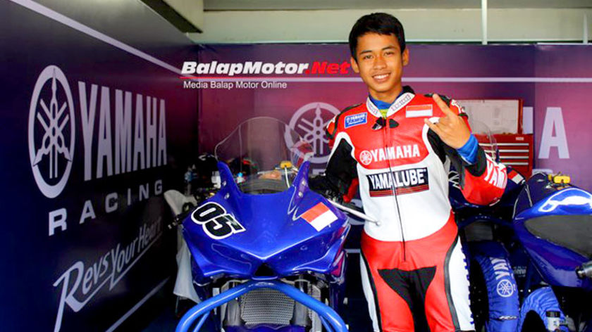 Dua Rider Indonesia Dilatih Rossi