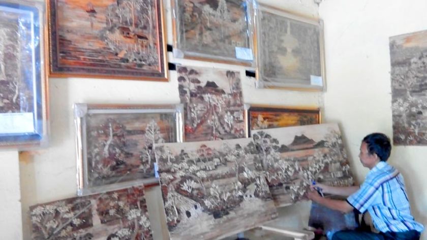 Edi Setiono Sulap Sampah Sokaraja Lor Jadi Pemandangan Indah