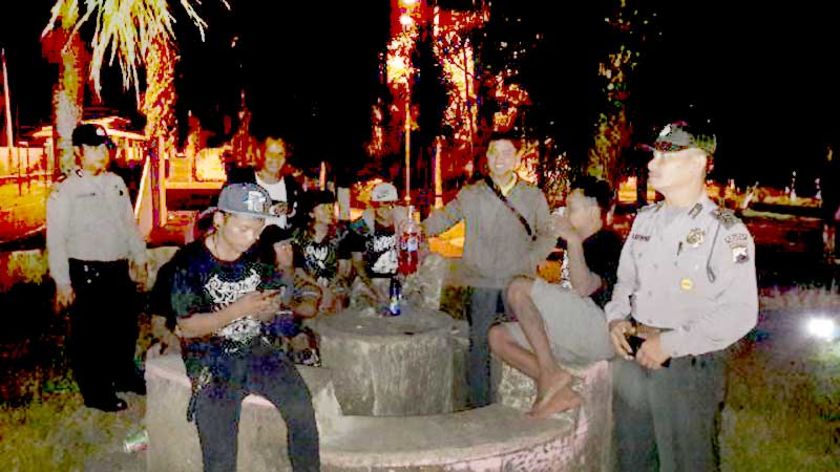 Pesta Miras di Taman Kota Majenang Bersama Tiga Anak Dibawah Umur, Enam Pemuda Divonis 1 Tahun Penjara Masa Pe