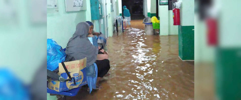 Hujan Deras, RSUD Banyumas Sempat  Terendam