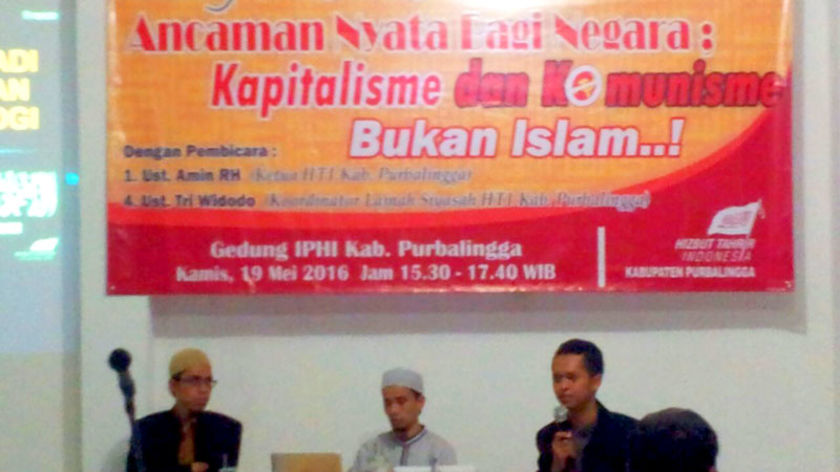 HTI: Kapitalisme dan Komunisme Ancaman Nyata Bagi Negara