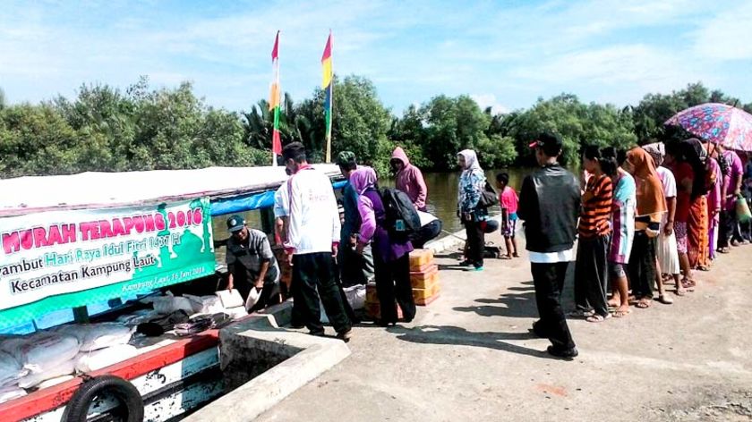 Kampung Laut Cilacap Gagas Pasar Terapung