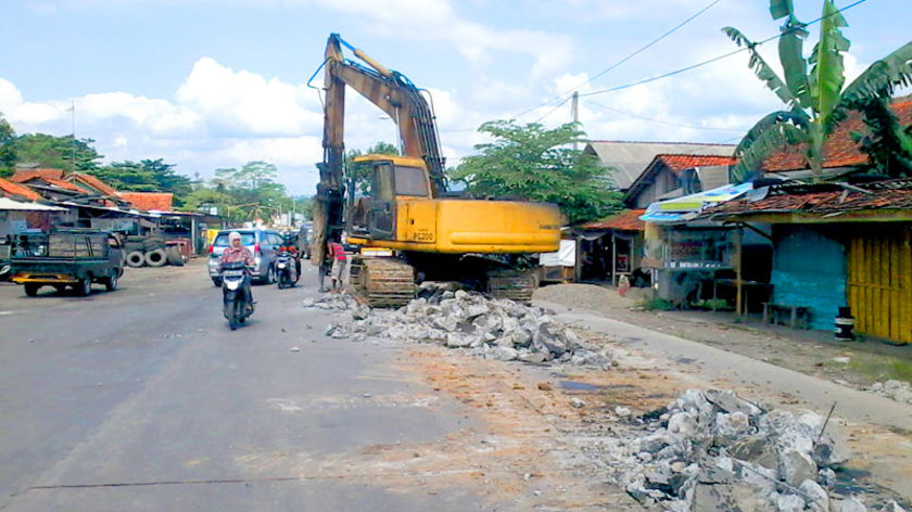 Kendaraan Berat Jadi Pemicu Kerusakan, Jalur Lingkar Ajibarang Mulai Diperbaiki