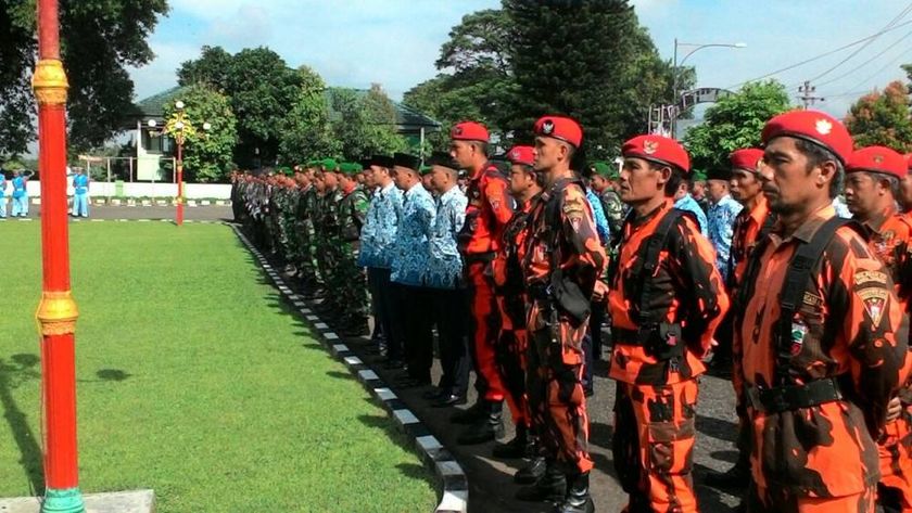 Khidmat, Peringatan HUT TNI Ke 71 Kodim 0701/Banyumas