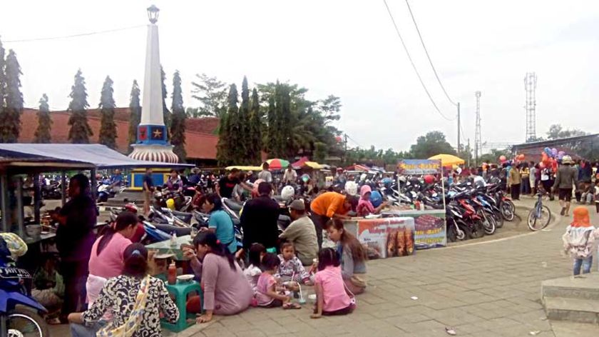 Omzet Pedagang Banyumas Naik Hingga 200 persen