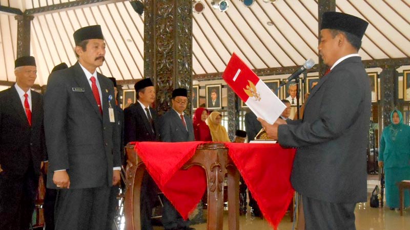 Wahyu Kontardi Resmi Jabat Sekda Purbalingga