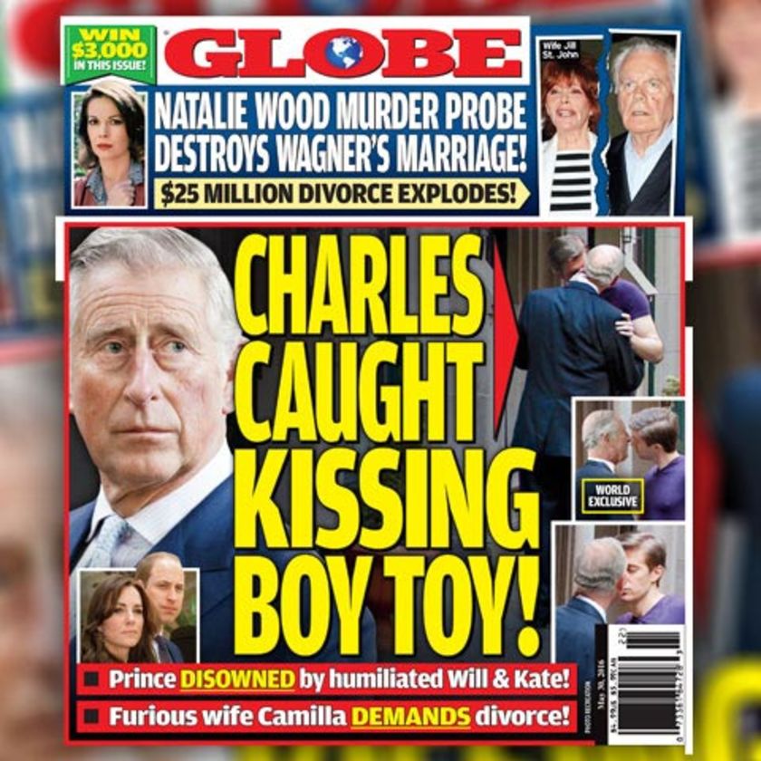 Pangeran Charles Tertangkap Kamera Cium Pemuda