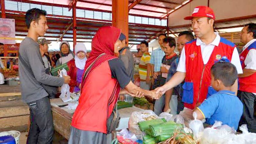 Pedagang Pasar di Banyumas Dilarang Menaikkan Harga