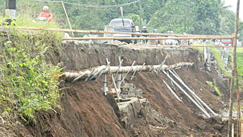 Perbaikan Jalan di Puluhan Titik di Purbalingga Akibatkan Banyak Kerusakan Pipa PDAM