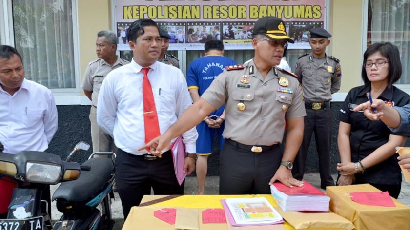 Polisi Ungkap Korupsi Dana Bansos 440 Juta Untuk Kelompok Tani Ternak Mekar Djaya Desa Sumbang