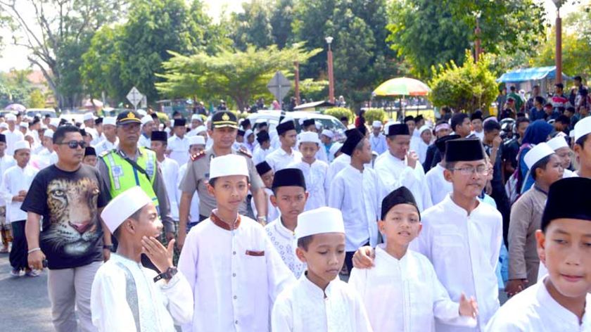 Ribuan Santri Tolak Radikalisme