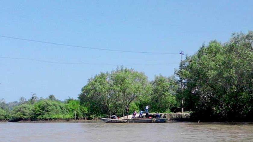 September, Jembatan Apung Pertama di Indonesia Mulai Ditarik Ke Lokasi Ujung Alang Kampung Laut Cilacap