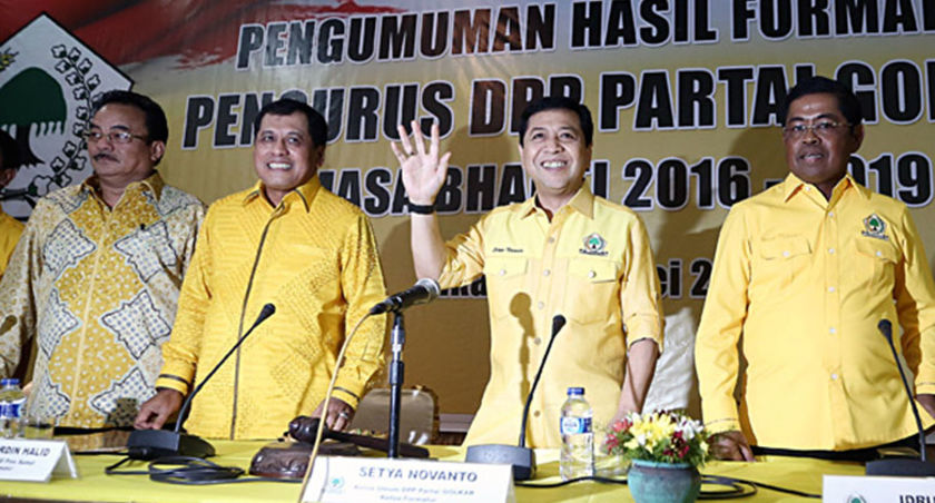 Setya Novanto Resmi Umumkan Susunan Pengurus Partai Golkar