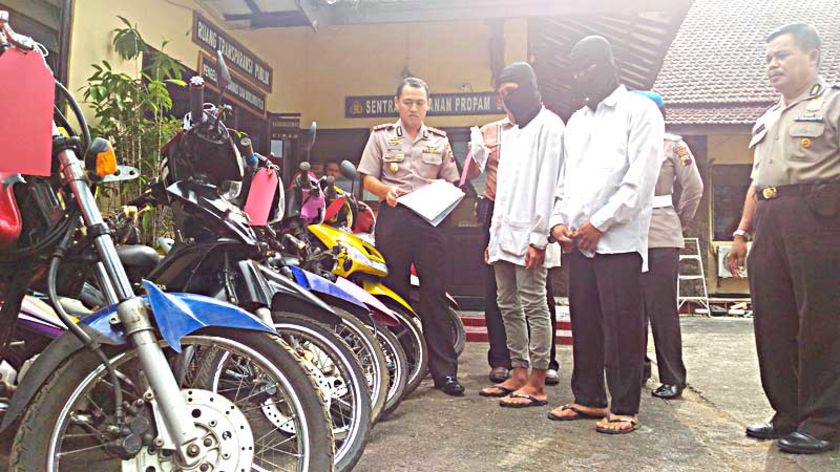 Sindikat Curanmor Bawah Umur Dibekuk di Purbalingga