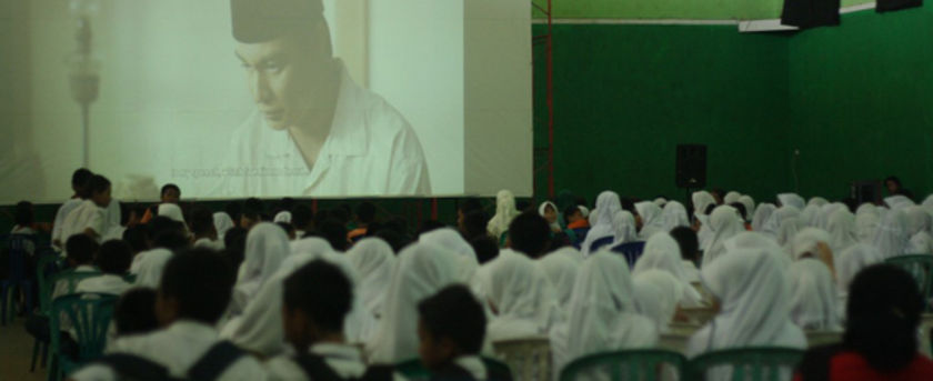 Ribuan Pelajar Nobar Film Jendral Sudirman