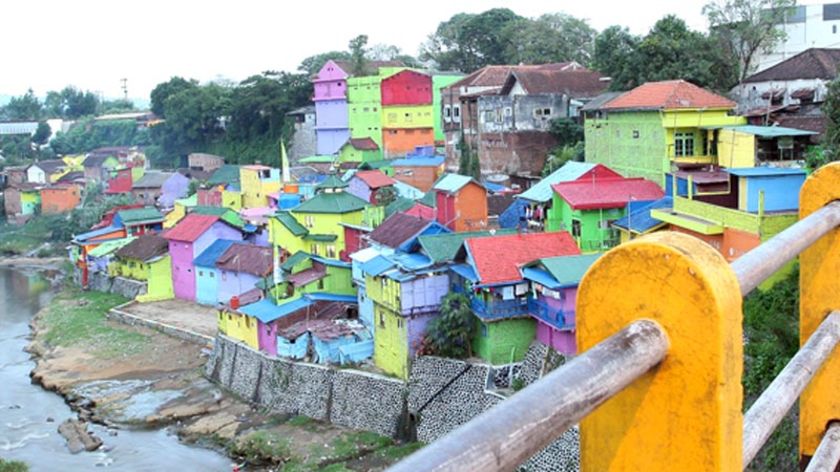 Warna-warni Kampung Jodipan, Destinasi Wisata Anyar Kota Malang