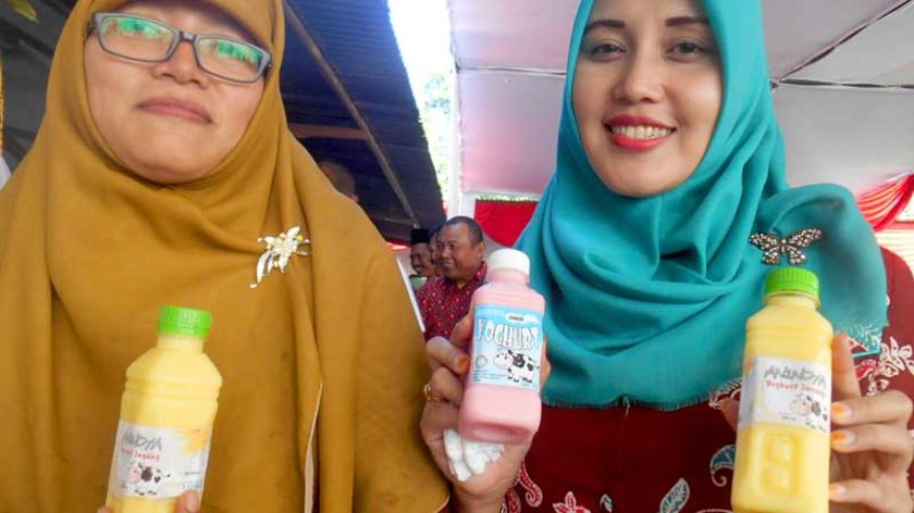 Belum Diproduksi Masal, Yoghurt Susu Jagung Desa Munjul Kutasari Purbalingga Sudah kebanjiran Pesanan