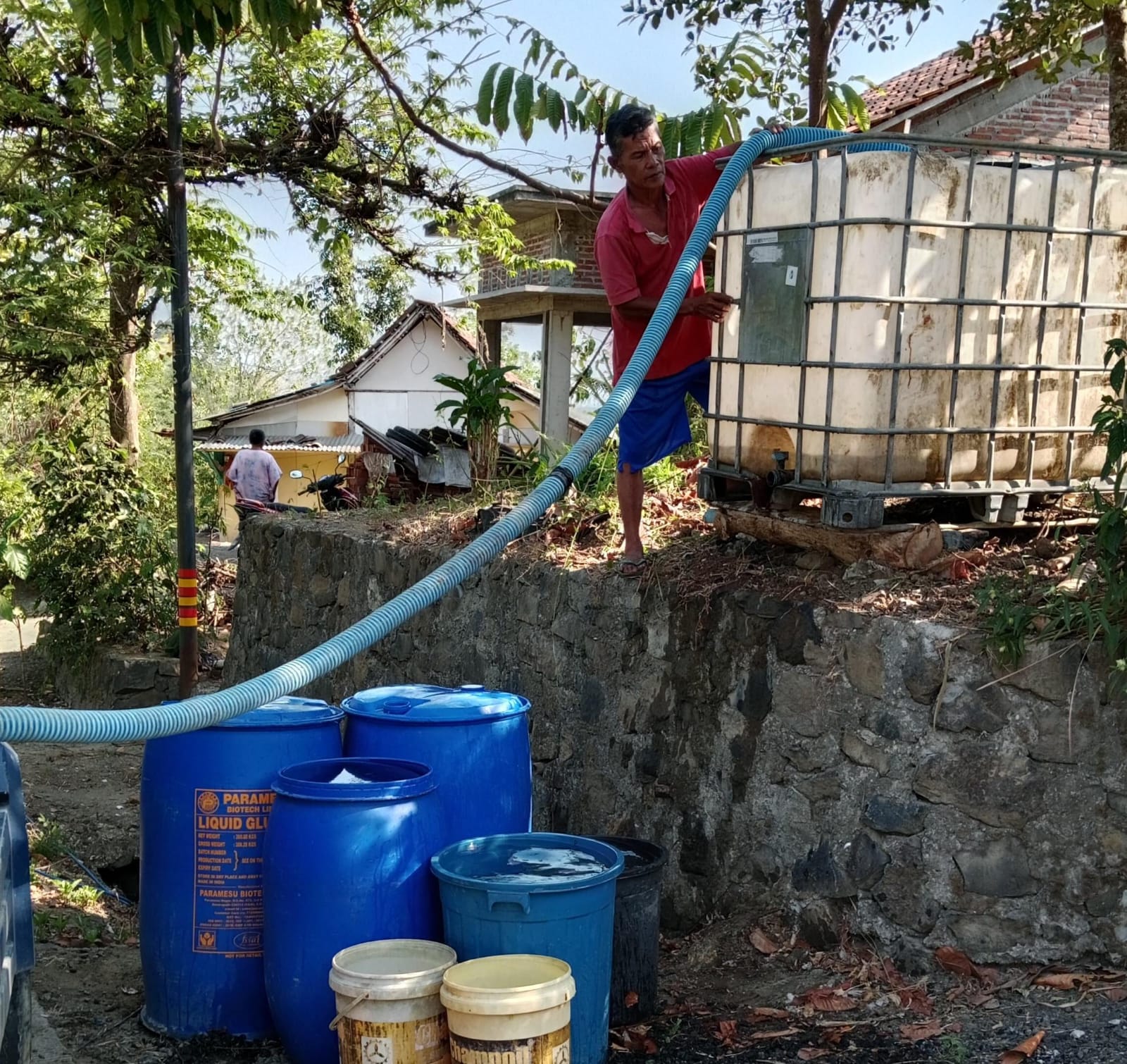 Distribusi Air Bersih BPBD Cilacap Terkendala Armada yang Terbatas