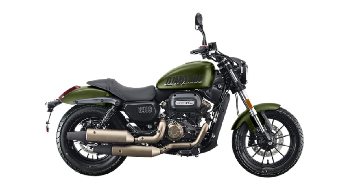 QJMotor SRV250 AMT: Motor Cruiser dengan Transmisi Canggih yang Bisa Matic atau Manual, Cukup Tekan Tombol!