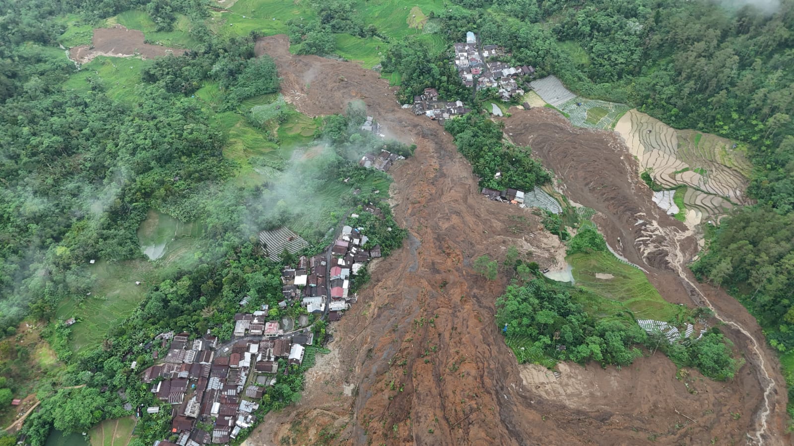 Longsor Situkung Meluncur 1 Kilometer, Tanah Masih Aktif Bergerak