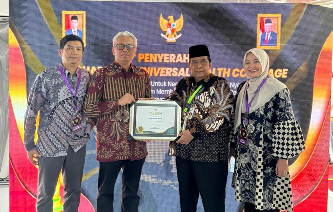 Pemkab Purbalingga Raih UHC Award 2024 Tingkat Madya