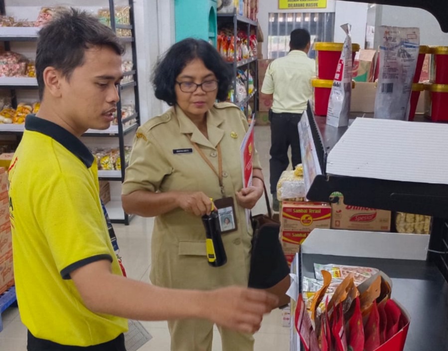 Jelang Idu FItri, Dinperidag Razia Makanan dan Minuman Kedalursa atau Tidak Layak Konsumsi