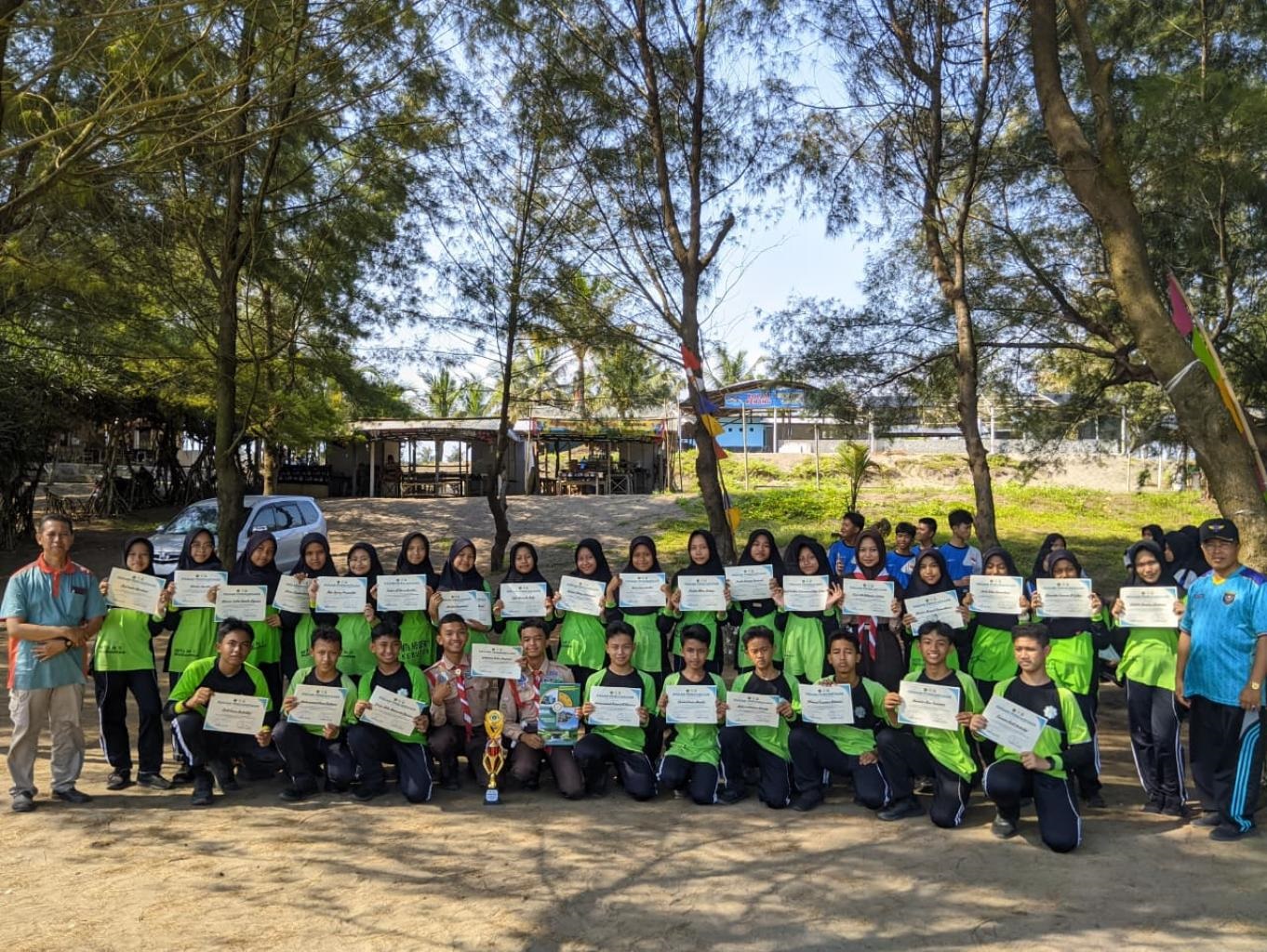 Siswa MTsN 1 Kebumen Asah Jiwa Kepemimpinan