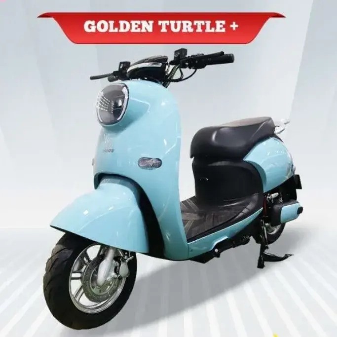 Motor Listrik Uwinfly Golden Turtle dengan Desain Klasik, Harga Hanya Rp9,9 Juta