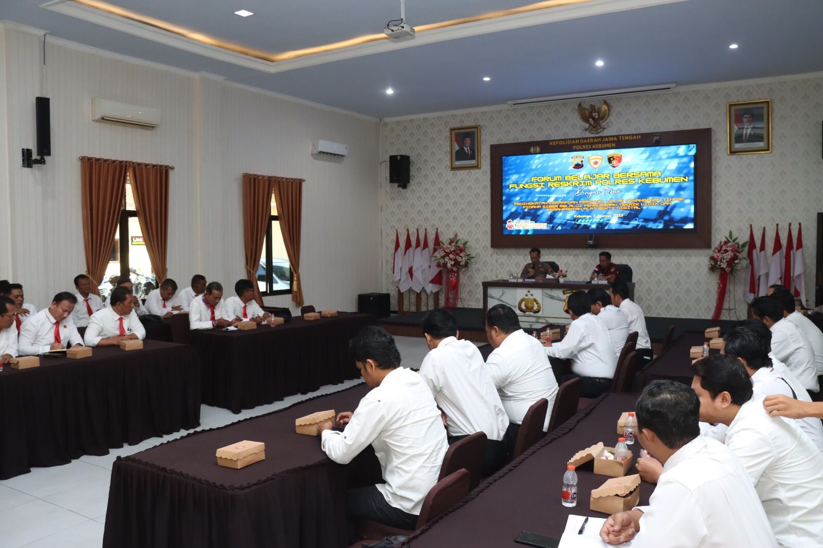 Personil Polres Kebumen Digembleng Digitalisasi