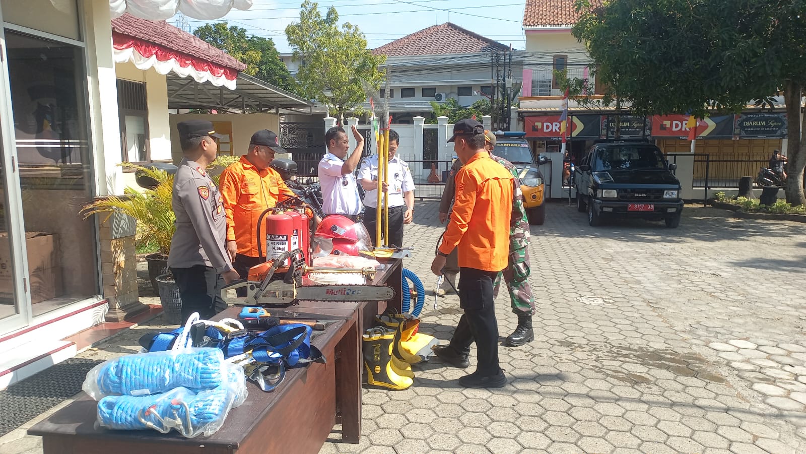 Cegah Karhutla, Tim Gabungan Cilacap Utara Siaga Hadapi Musim Kemarau