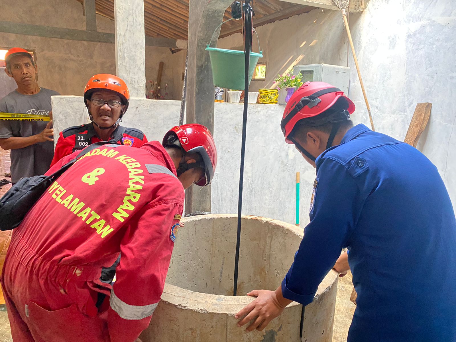 Ibu di Binangun, Cilacap, Ditemukan Meninggal di Dalam Sumur Sedalam 13 Meter