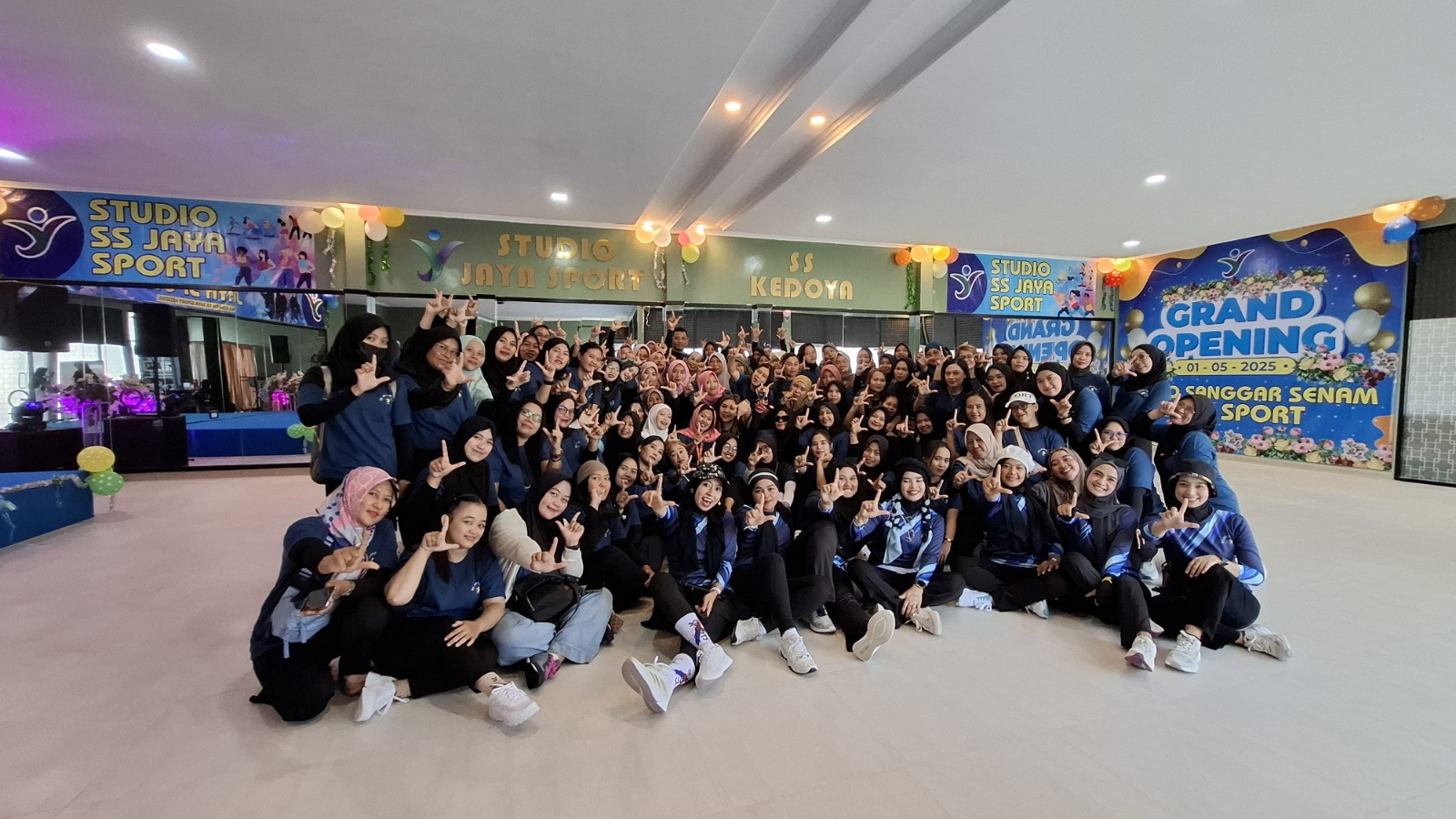 Resmi Dibuka, Sanggar Senam Jaya Sport di Karangreja