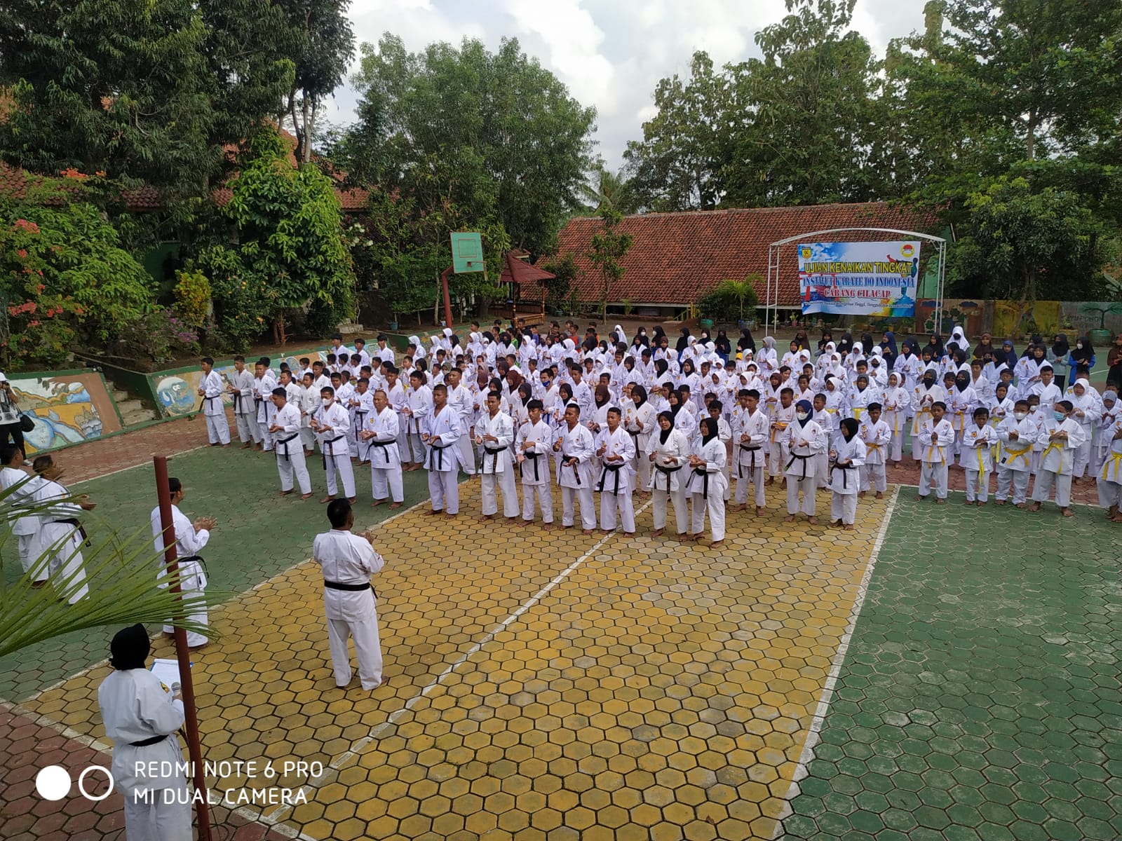 INKAI Cilacap Timur Gelar Ujian Kenaikan Tingkat Karateka