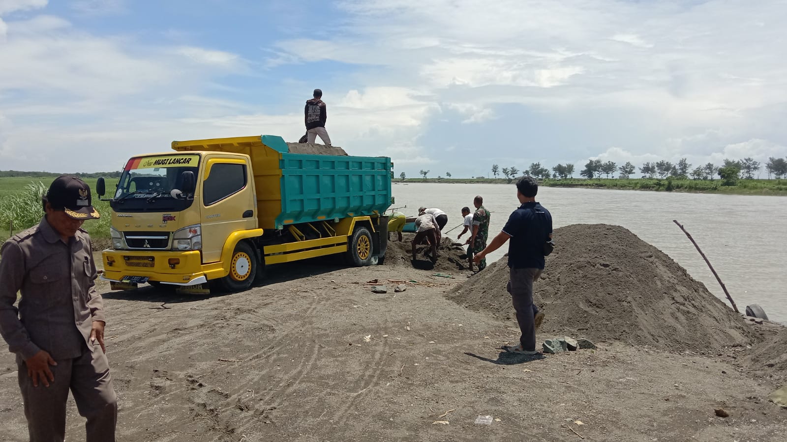 Penambangan Pasir Liar Di Sungai Lukulo Ditutup