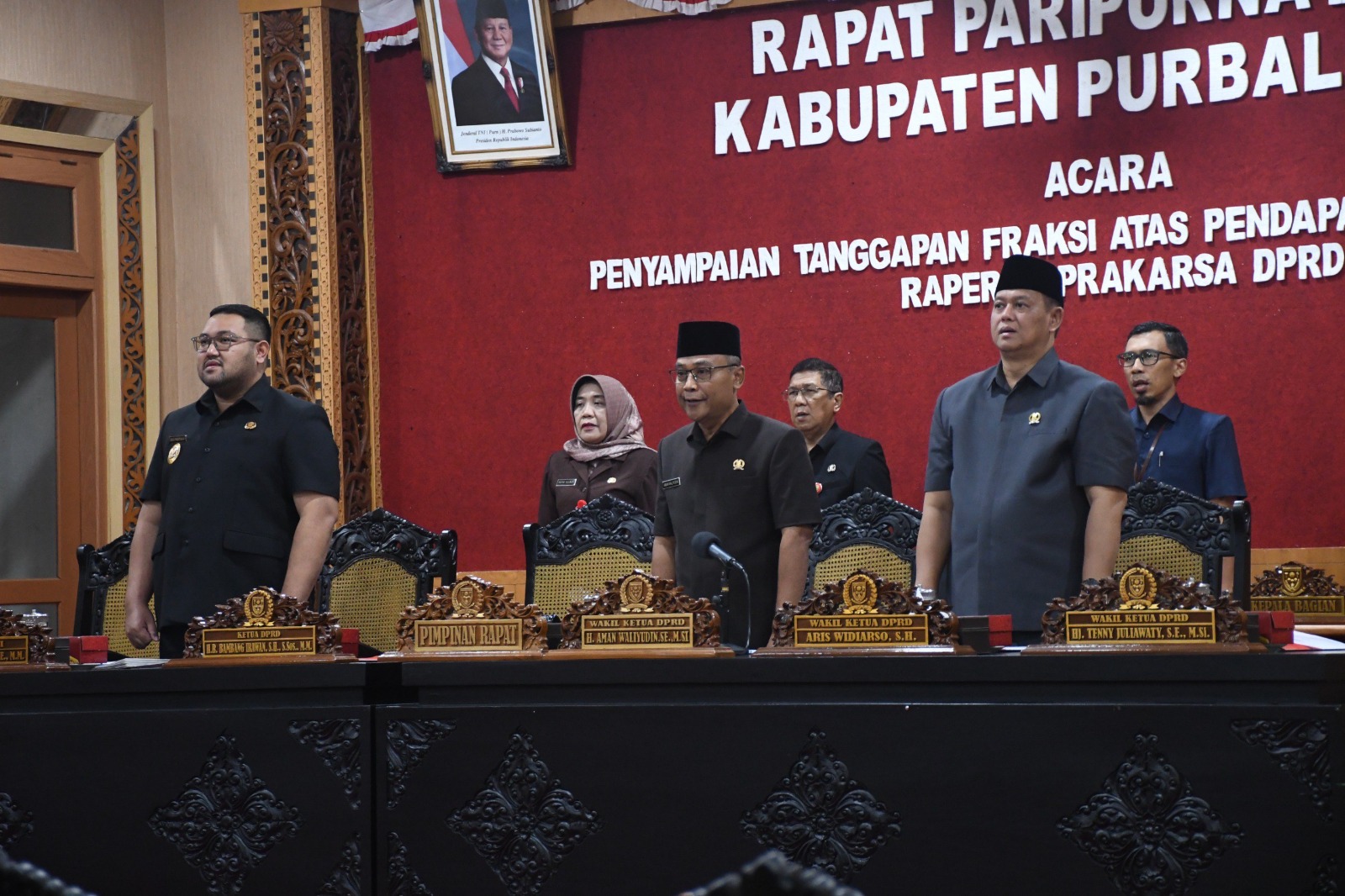 Fraksi DPRD Purbalingga Sampaikan Pandangan Umum atas Empat Raperda Prakarsa