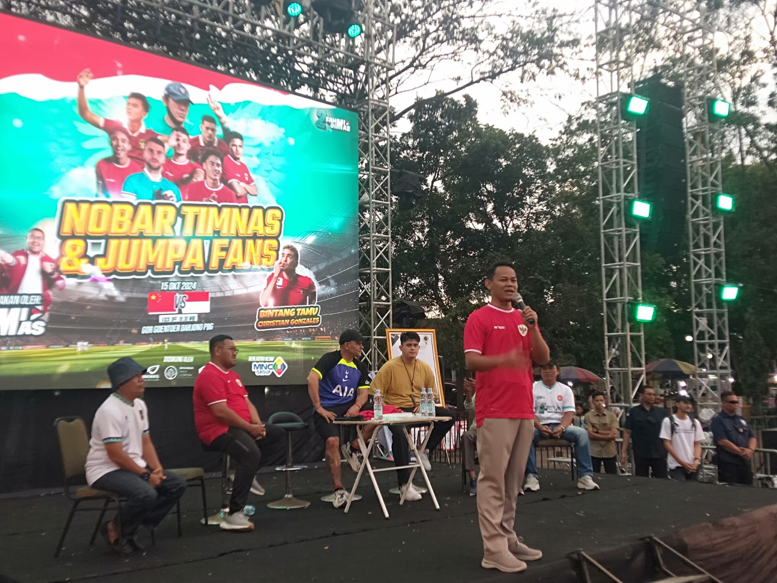 Meet and Greet dengan Gonzales, Fahmi-Dimas Siap Tingkatkan Pembinaan Sepak Bola Usia Dini