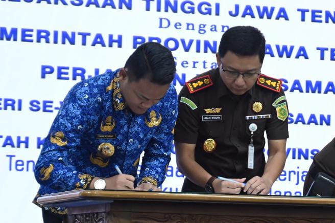 Pemkab dan Kejari Purbalingga Tanda Tangani Perjanjian Kerja Sama Penerapan Pidana Kerja Sosial