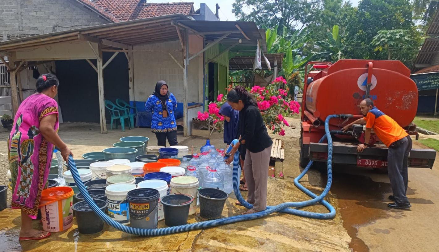 Sumur Warga Masih Kering, BPBD Purbalingga Masih Distribusi Air Bersih