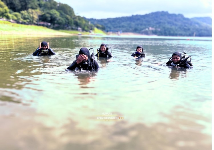 BPBD Kebumen Adakan Pelatikan Antisipasi Kecelakaan Perairan