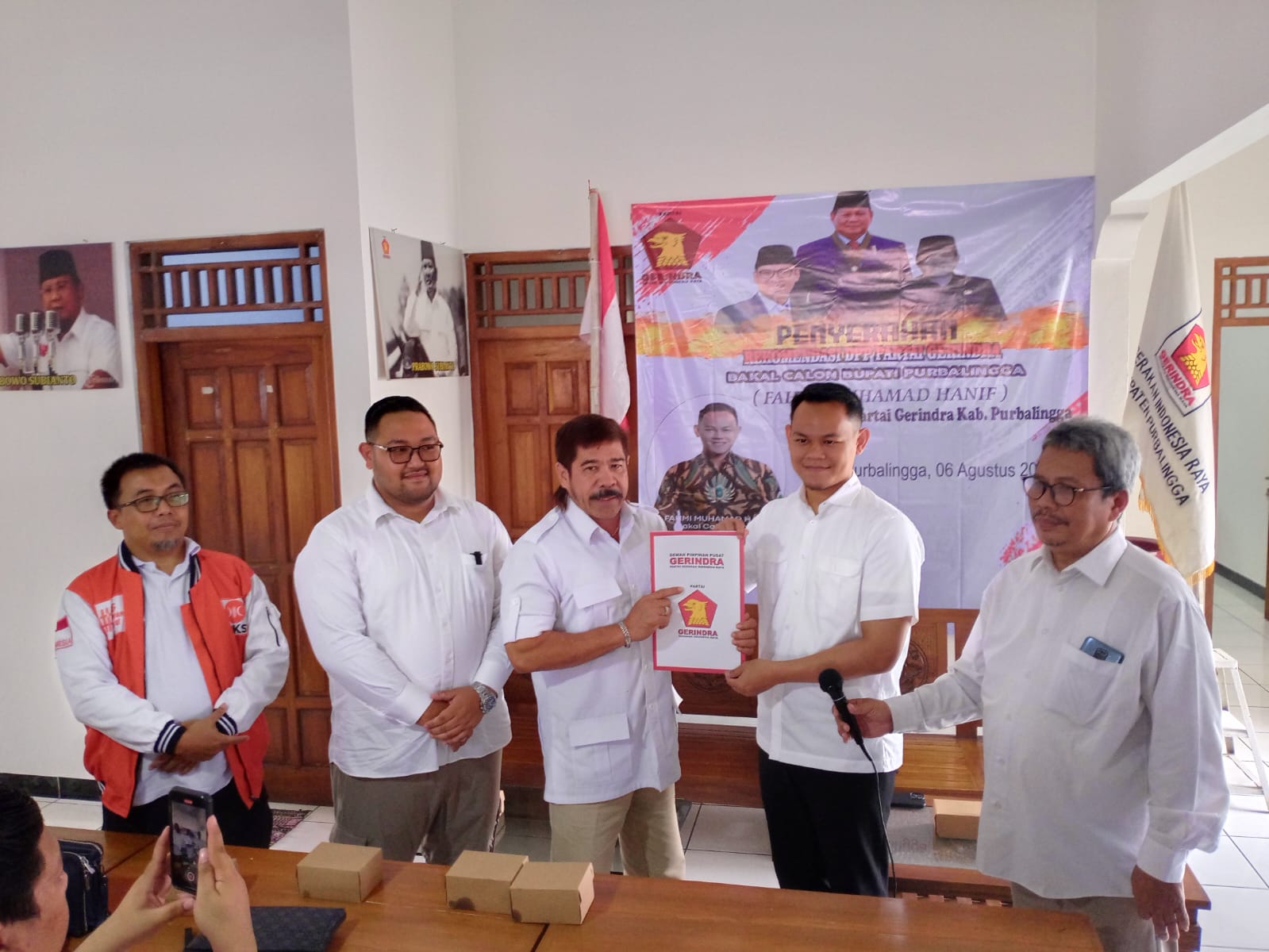 Resmi Terima Rekomendasi Gerindra, Fahmi Bakal Gandeng Dimas Prasetyahani Sebagai Bakal Calon Wakil Bupati