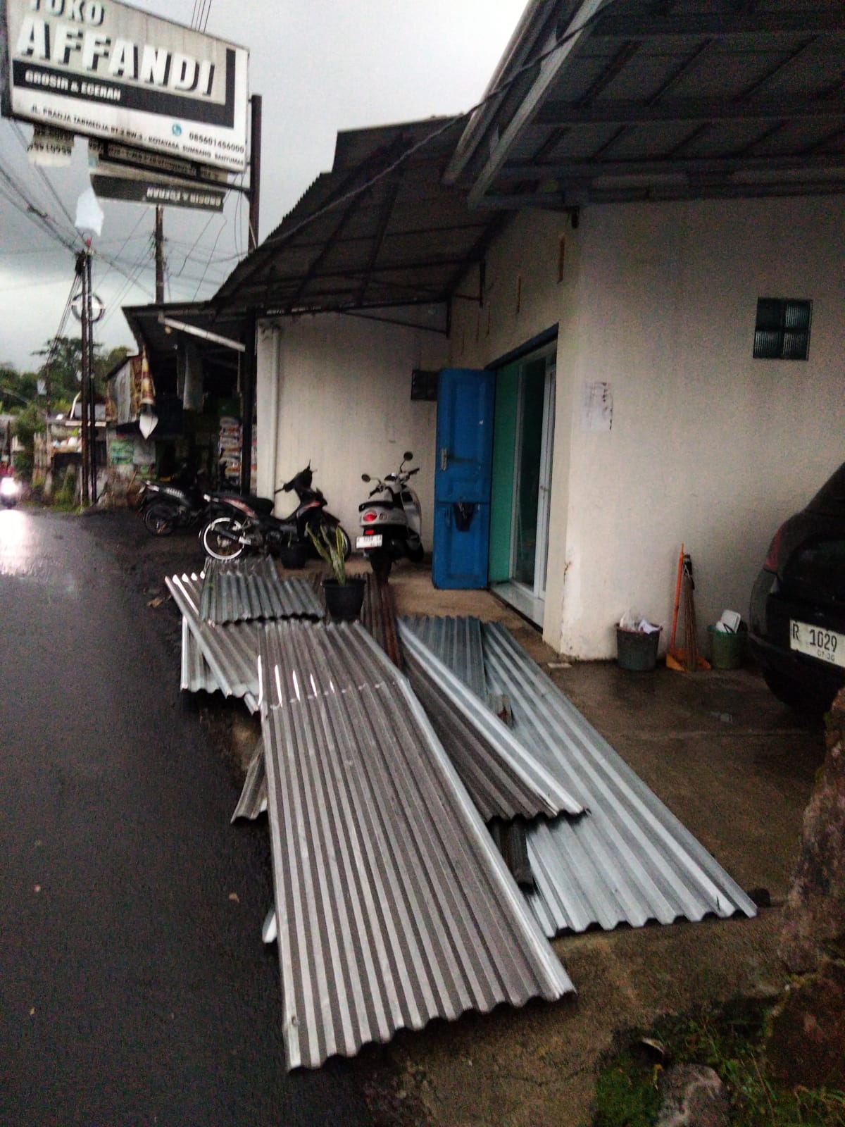 BPBD Catat 169 Rumah Rusak, Puting Beliung Terjang Kotayasa Banyumas