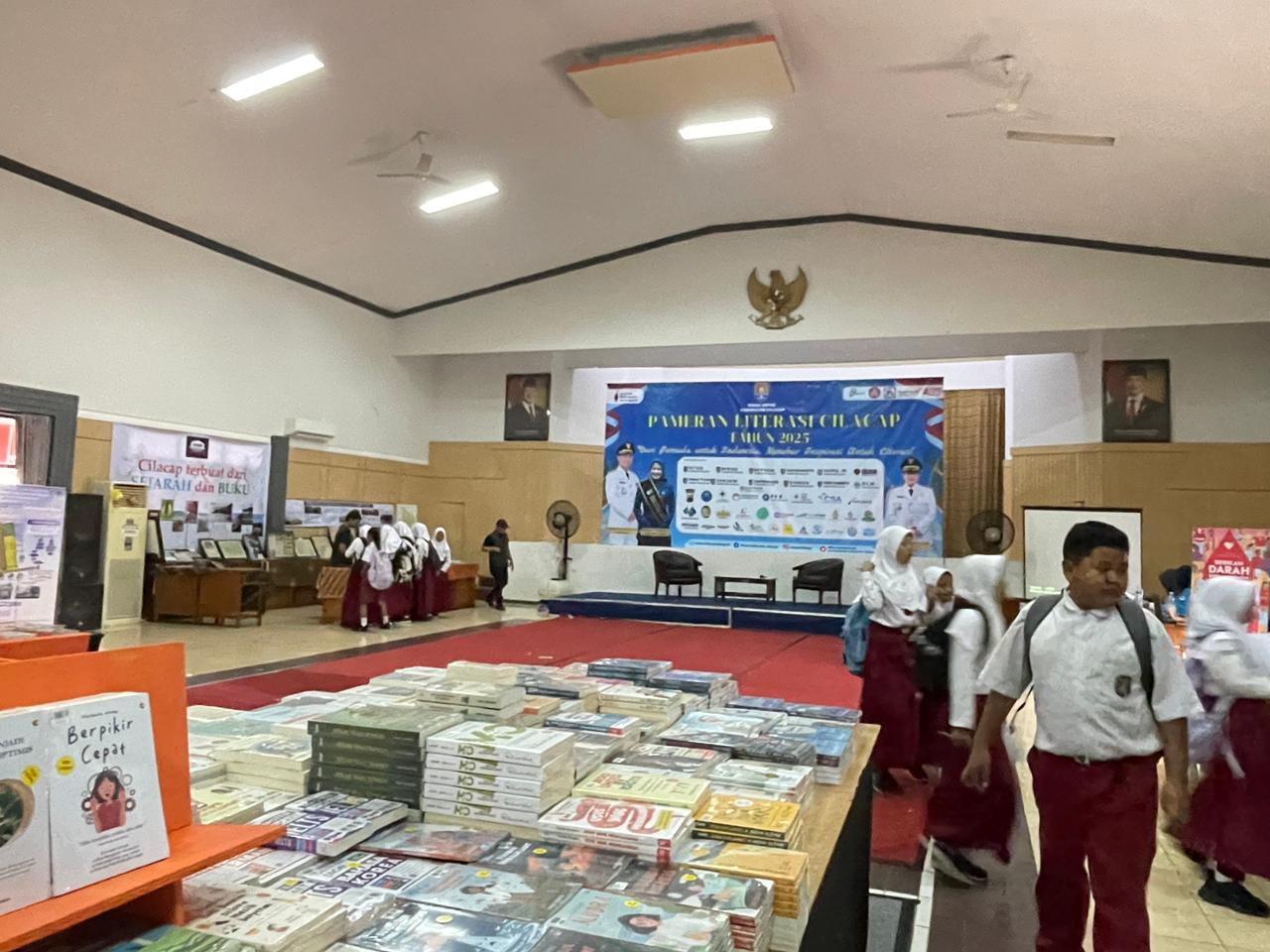 Gerak Cepat Tingkatkan Minat Baca, Disarpus Cilacap Hadirkan Pameran Literasi Tahunan