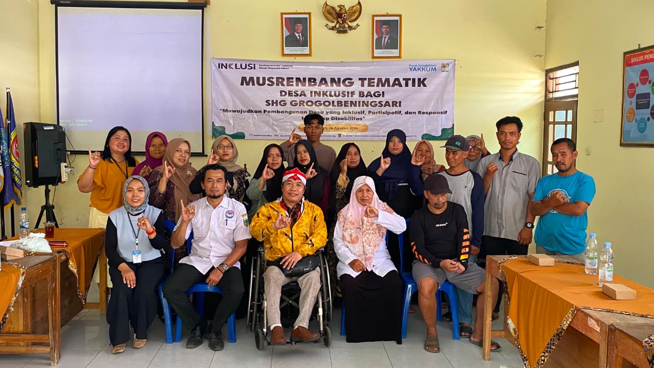 Desa Grogolbeningsari Usulkan Prioritas Pembangunan Desa Inklusif