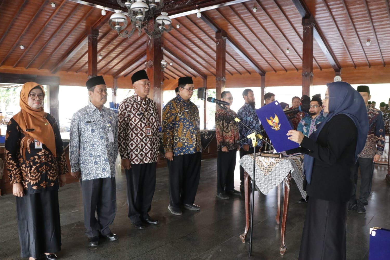 Lima Pejabat Eselon II Banjarnegara Bergeser, Ini Daftar Jabatan Barunya