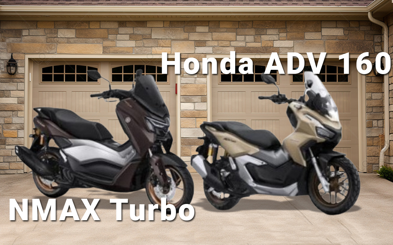 Yamaha NMAX Turbo vs Honda ADV 160,  Mana yang Lebih Cocok Buat Harian?