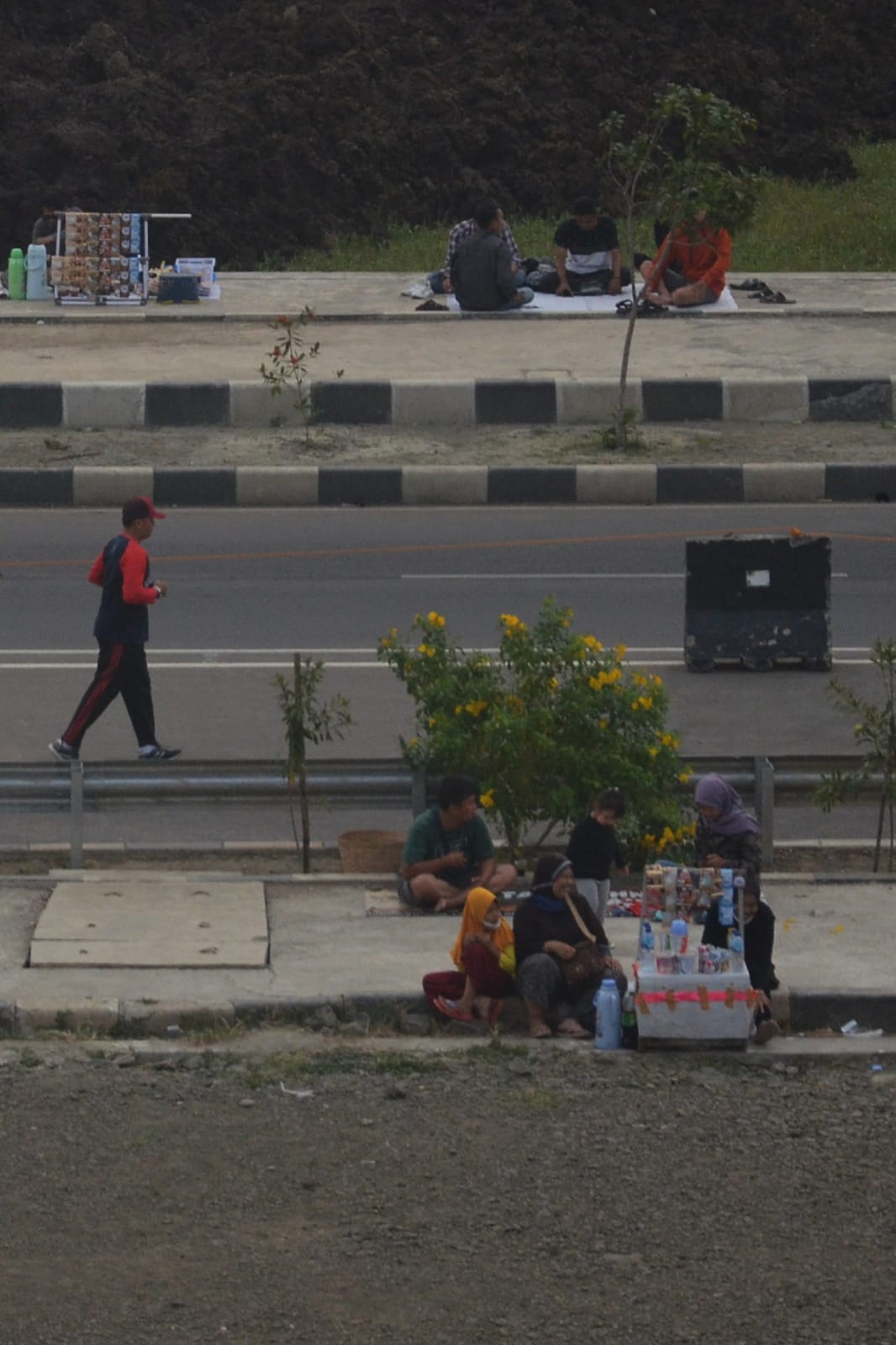 Belum Segera Dibuka Shelter Kuliner di Jalan Bung Karno Purwokerto