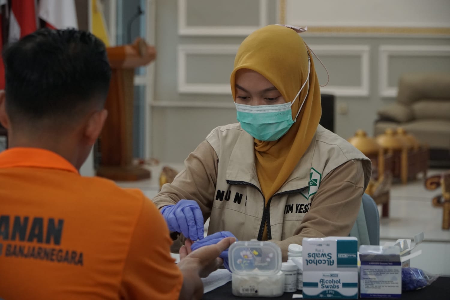 145 Warga Binaan Rutan Banjarnegara Jalani Cek Kesehatan Gratis, Deteksi Penyakit Sejak Dini