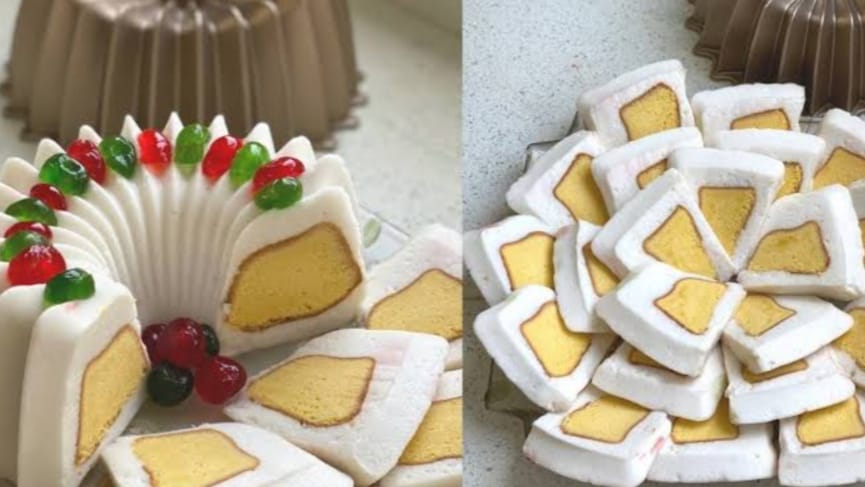 Resep Cara Membuat Cake Puding Salju Sederhana