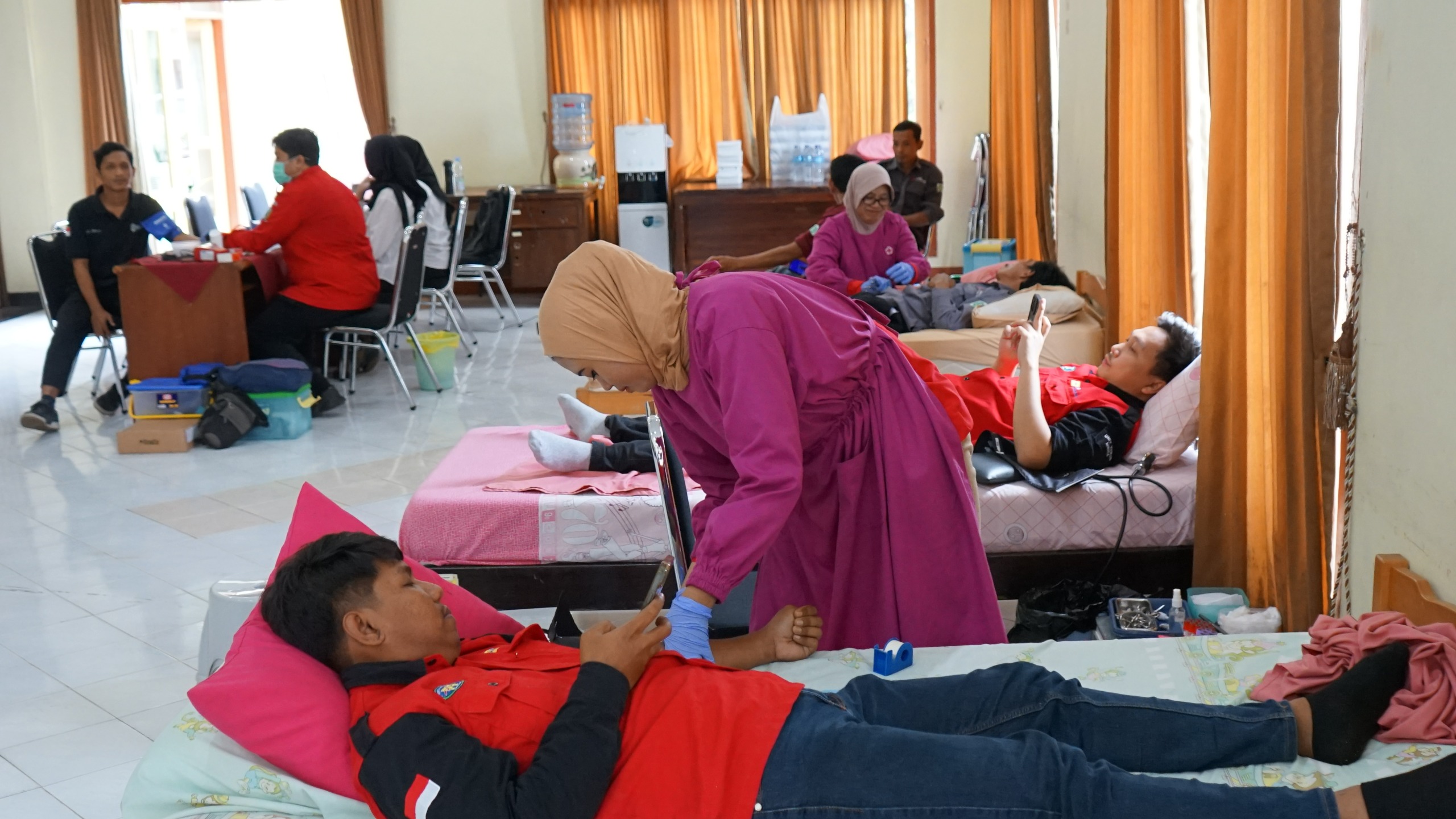 Peringati Bulan K3 dan Hari Kanker Sedunia, PLN Indonesia Power UBP Mrica Gelar Donor Darah